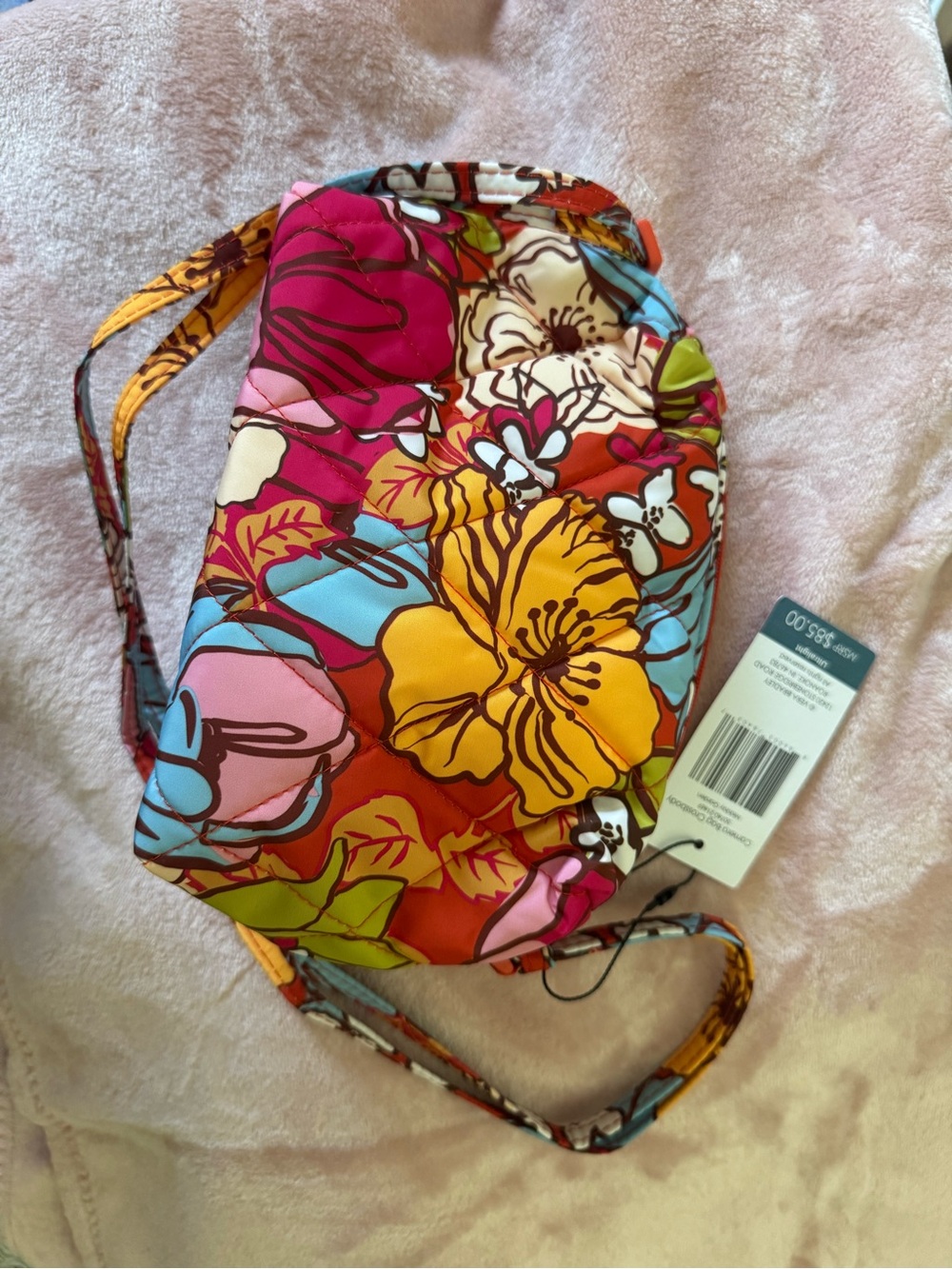 Vera Bradley Bright Floral Multicolor Crossbody